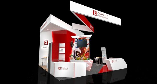 杭州哲信參加2016ChinaJoy 展臺(tái)設(shè)計(jì)(圖2)