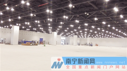 會展中心改擴(kuò)建場館裝修收尾 B、C塊場館８月啟用