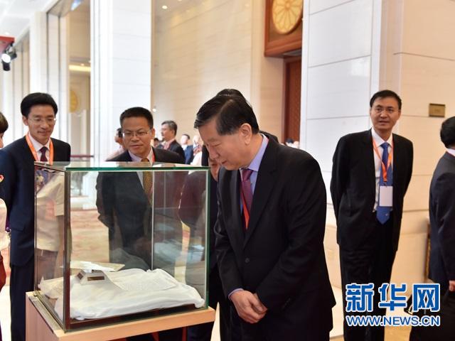 銀監會主席尚福林等參觀 江西紅色金融歷史展 